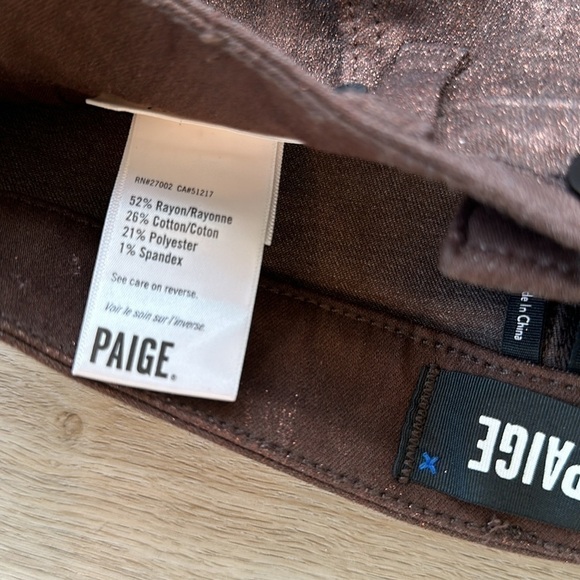 PAIGE
Claudine - Bronze Shimmer Luxe Coating woman 25 & 26 - Picture 8 of 11